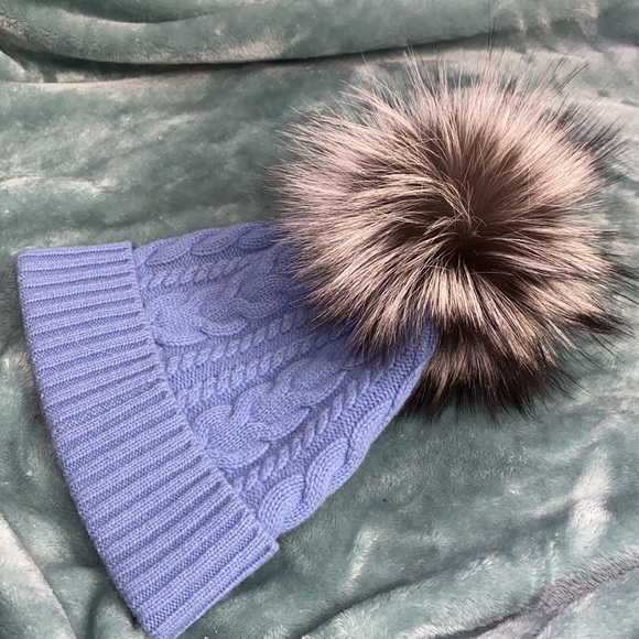 Moncler Hat w/ Fur Pom-Pom - Picture 5 of 6
